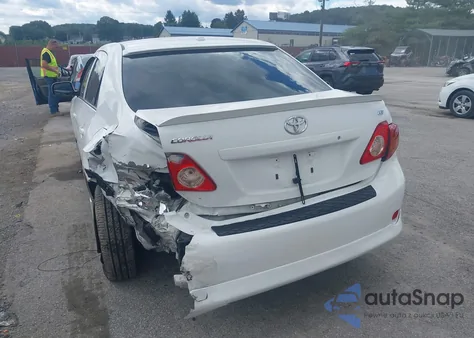 2009 Toyota Corolla Le from USA, damaged, VIN JTDBL40E09J045661